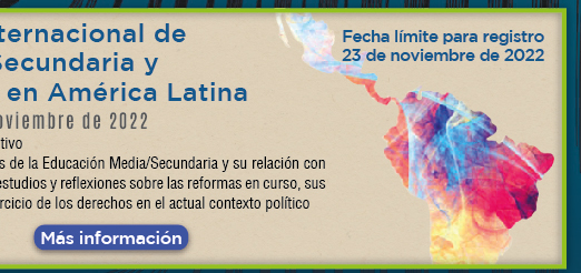 II Congreso Internacional de Educación Secundaria y Educación Integral en América Latina (Más información)